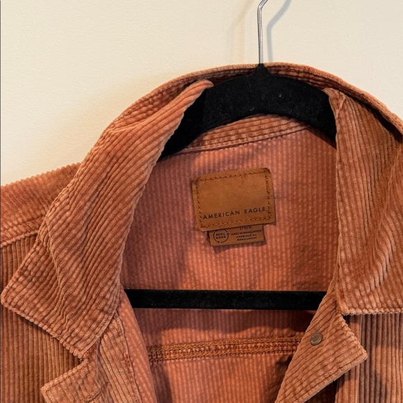 American Eagle Outfitters Brown Corduroy Jean Jacket - Picture 2 of 3